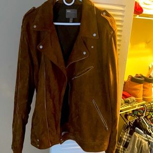 Gently used suede jacket